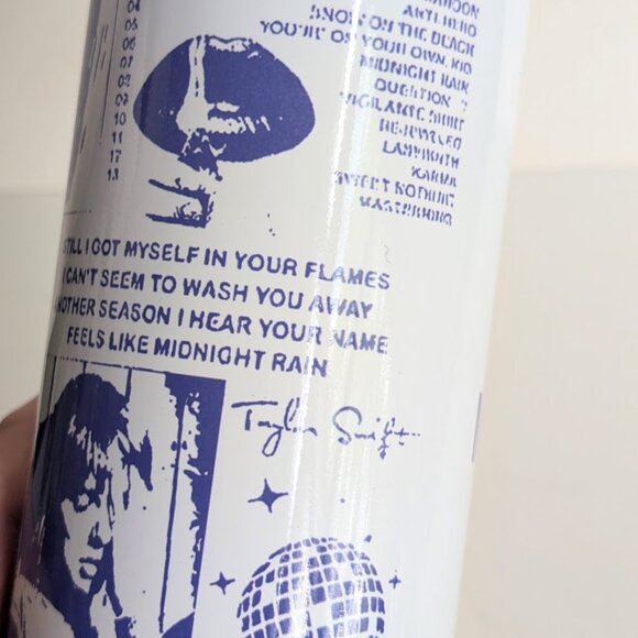 Taylor Swift "Midnights" Album Bluetooth Speaker Tumbler - Picture 3 of 12